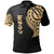 Guam Polo Shirt Guahan Tatau Gold Patterns Unisex Black - Polynesian Pride