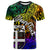 Fiji Custom T Shirt Rainbow Polynesian Pattern Unisex Rainbow - Polynesian Pride