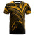 Fiji T-Shirt - Gold Color Cross Style