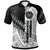 French Polynesia Polo Shirt Symmetry Style Unisex Black - Polynesian Pride
