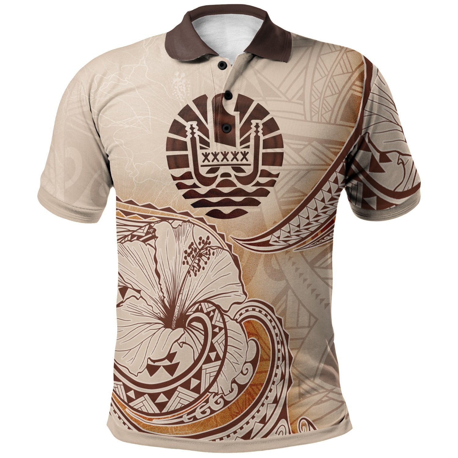 french-polynesia-polo-shirt-hibiscus-flowers-vintage-style
