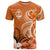 Guam T Shirt Guamanian Spirit Unisex Orange - Polynesian Pride