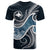 Papua New Guinea Polynesian T Shirt Ocean Style Unisex Blue - Polynesian Pride