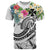Wallis and Futuna Polynesian T Shirt Summer Plumeria (White) Unisex White - Polynesian Pride
