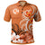 Tonga Polo Shirt Tongan Spirit Unisex Orange - Polynesian Pride