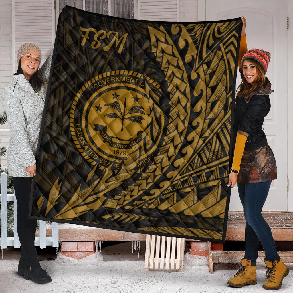 Federated States of Micronesia Premium Quilt - Wings Style - Polynesian Pride
