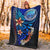 Federated States of Micronesia Custom Personalised Premium Blanket - Vintage Tribal Mountain - Polynesian Pride