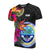 Federated States of Micronesia T Shirt Hibiscus Pattern Unisex Black - Polynesian Pride