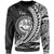 Federated States of Micronesia Sweatshirt - Wings Style White Color Unisex Black - Polynesian Pride