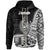 Guam Zip Hoodie Dededo Seal of Guam Polynesian Patterns Unisex Black - Polynesian Pride