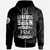 Federated States of Micronesia Zip up Hoodie Legends Are Born In White Color Unisex White - Polynesian Pride