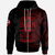 Guam Zip Hoodie Legends Are Born In Red Color Unisex Red - Polynesian Pride