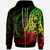 Solomon Islands Zip Hoodie Polynesian Pattern Style Reggae Color Unisex Reggae - Polynesian Pride