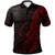 Samoa Polo Shirt Polynesian Pattern Style Red Color Unisex Red - Polynesian Pride