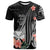 Wallis and Futuna T-Shirt - Polynesian Hibiscus Pattern Style