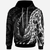 French Polynesia Hoodie Polynesian Pattern Style Unisex Black - Polynesian Pride