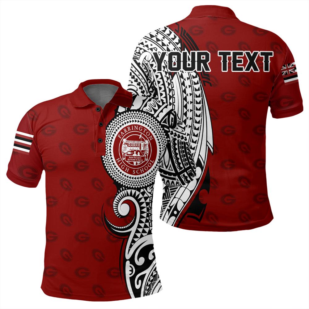 personalized-hawaii-farrington-high-tribal-kakau-polo-shirt-ah