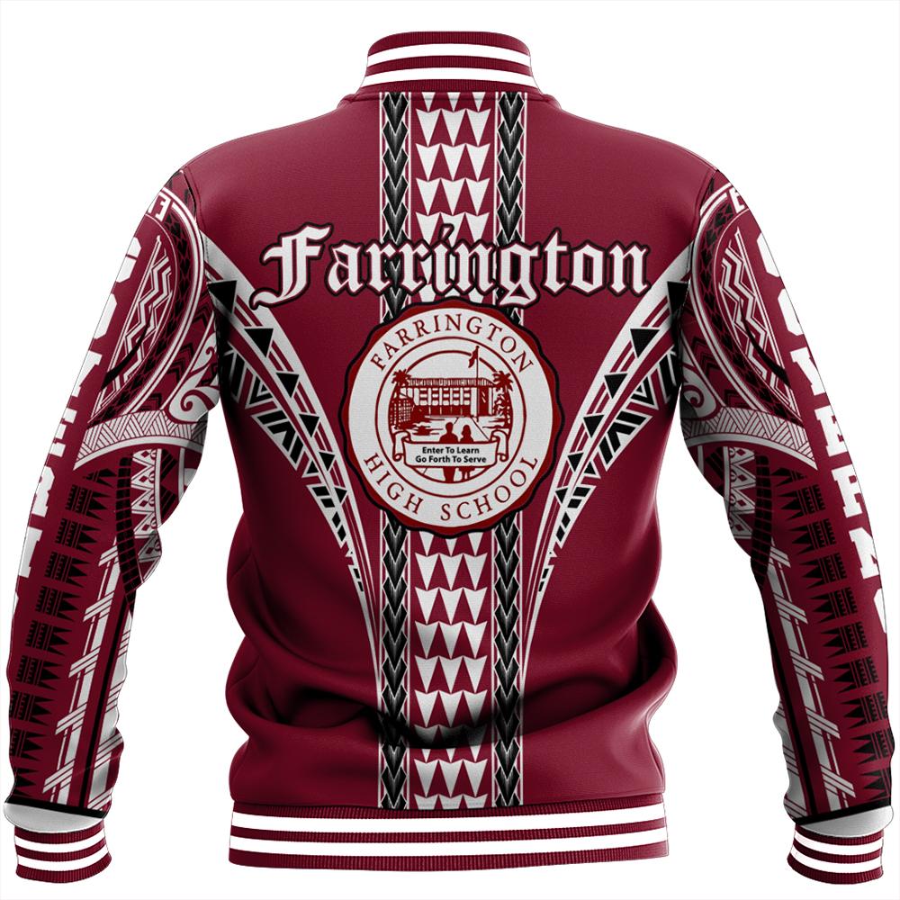 Hawaii Baseball Jacket - Farrington High Baseball Jacket - AH - Polynesian Pride