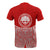 Federated States of Micronesia Polynesian Custom T Shirt Red Pride Map and Seal - Polynesian Pride