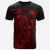 Federated States of Micronesia T Shirt FSM Seal Turtle Hibiscus Red Unisex Red - Polynesian Pride