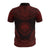 Federated States of Micronesia Polo Shirt F S M Seal Polynesian Chief Tattoo Red Version - Polynesian Pride