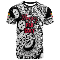 Fiji Day T Shirt Masi Kesa Black Style LT9 Black - Polynesian Pride