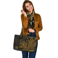 Fiji Leather Tote - Wings Style - Polynesian Pride