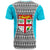 Fiji T Shirt Tapa Pattern Province - Polynesian Pride