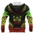 Fiji Polynesian Chief Custom Zip up Hoodie Reggae Version Unisex Reggae - Polynesian Pride