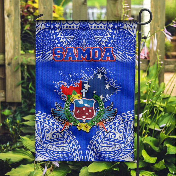 Toa Samoa Polynesian Rugby Flag Samoan Flag Blue Color LT9 - Polynesian ...