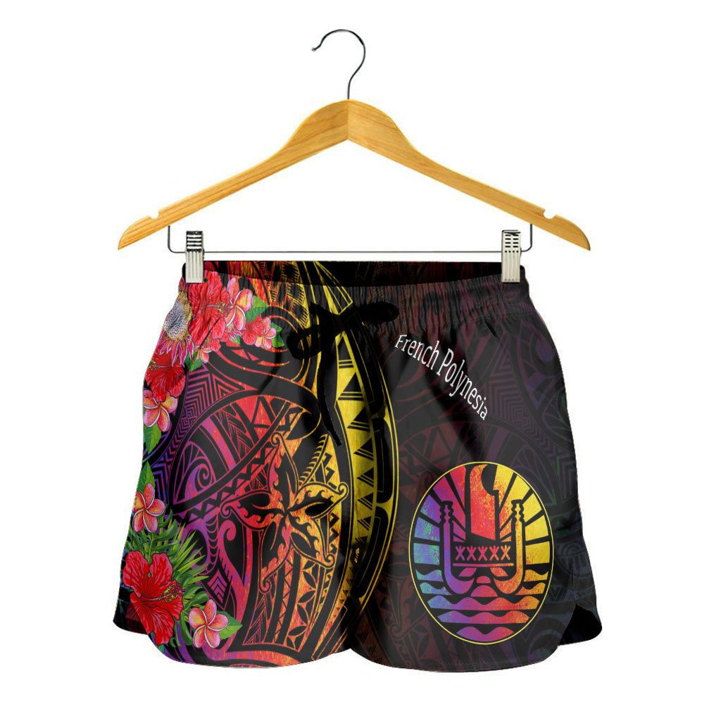 French Polynesia Women's Shorts - Tropical Hippie Style - Polynesian Pride