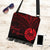 French Polynesia Boho Handbag - Red Color Cross Style