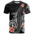 Northern Mariana Islands T-Shirt - Polynesian Hibiscus Pattern Style