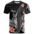 Solomon Islands Custom T Shirt Polynesian Hibiscus Pattern Style Unisex Black - Polynesian Pride