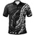 French Polynesia Polo Shirt Polynesian Pattern Style Unisex Black - Polynesian Pride