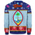 Guam Christmas Sweater - Santa Claus Polynesian Tattoo - Polynesian Pride