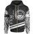 Federated States of Micronesia Zip Hoodie In My Heart Style Polynesian Patterns Unisex Black - Polynesian Pride