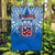 Samoa Rugby Flag Toa Samoa Polynesian Pacific Blue Version LT14 - Polynesian Pride