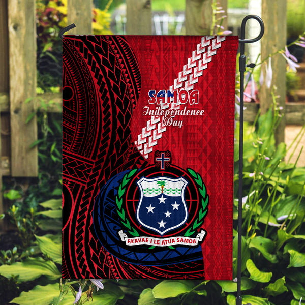 Samoa Flag Happy Independence Day Samoan Red Pattern LT14
