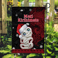 New Zealand Christmas Flag Hei Tiki Red Pohutukawa Meri Kirihimete LT14 - Polynesian Pride