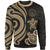 Palau Sweater - Gold Tentacle Turtle Unisex Gold - Polynesian Pride