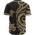 Palau Baseball Shirt - Gold Tentacle Turtle - Polynesian Pride