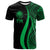 Federated States of Micronesia T Shirt Green Micronesian Tentacle Tribal Pattern Unisex GREEN - Polynesian Pride