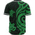 Palau Baseball Shirt - Green Tentacle Turtle - Polynesian Pride