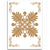 Hawaiian Quilt Maui Plant And Hibiscus Pattern Area Rug - Gold White - AH Gold - Polynesian Pride