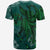 Tonga T Shirt Polynesian Phoenix Bird, Fairytales Bird Green - Polynesian Pride