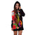 Guam Hoodie Dress - Tropical Hippie Style - Polynesian Pride