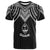 Guam T Shirt Polynesian Armor Style Black Unisex Black - Polynesian Pride