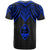 Guam T Shirt Polynesian Armor Style Blue - Polynesian Pride