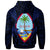 Guam Zip up Hoodie Blood Runs Through My Veins Style Flag - Polynesian Pride